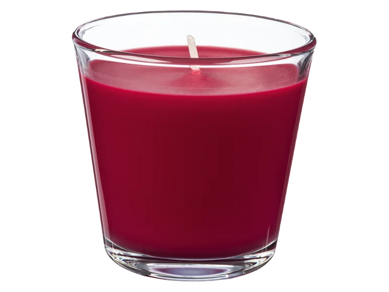 Vela Aromática em Copo de Vidro Pequeno