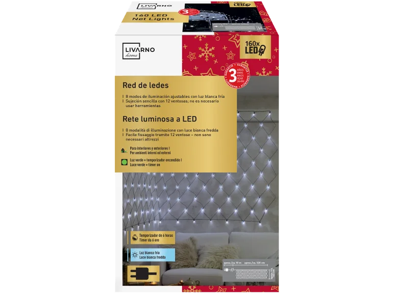 Cortina/ Rede de Luzes LED