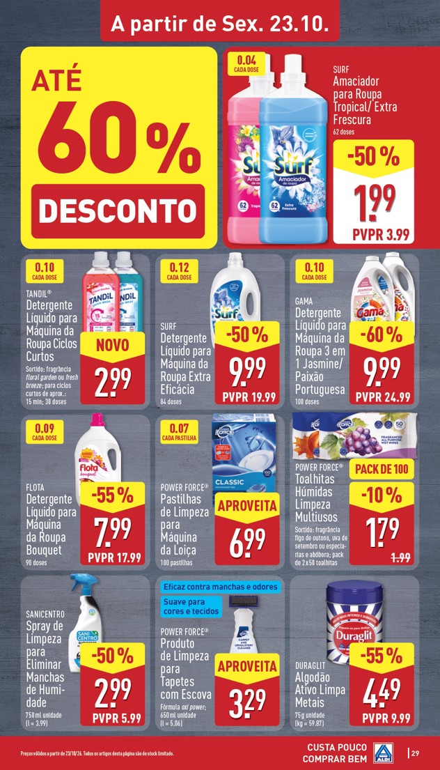 Produto de Limpeza para Tapetes com Escova Fórmula oxi power