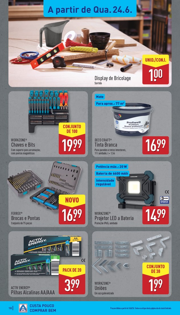 Brocas e Pontas de 75 peças Display de Bricolage Mate Para aprox.: 77 m 2 UNID./CONJ
