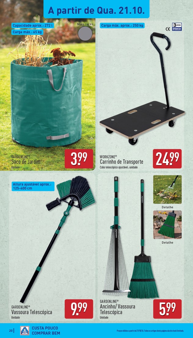 Saco de Jardim ​ Altura ajustável aprox.: 125-400 cm